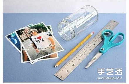 玻璃瓶废物利用DIY 简单创意制作另类相框