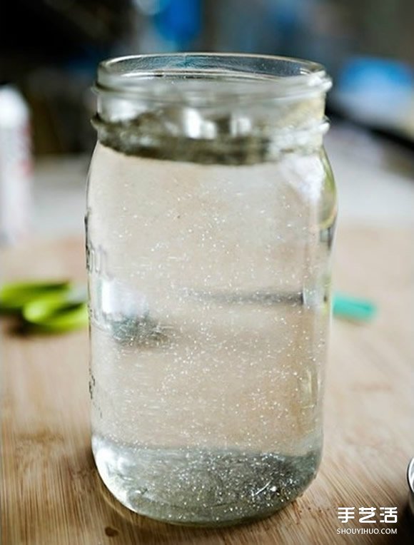 DIY玻璃罐装饰品过程 玻璃瓶饰品制作教程