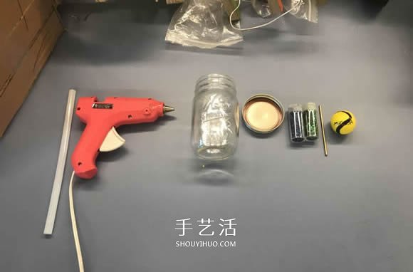 玻璃罐废物利用手工制作装饰品礼物的方法