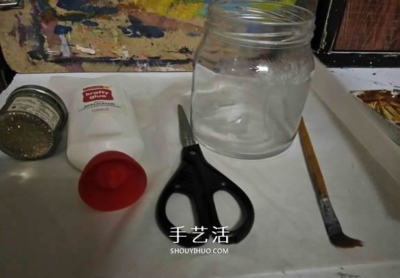 玻璃瓶中的童话-送小女孩的生日礼物DIY