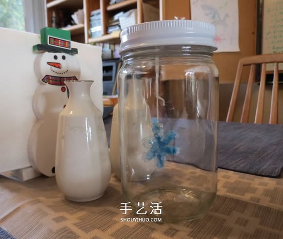 自制圣诞节晶体雪花装饰品的方法教程
