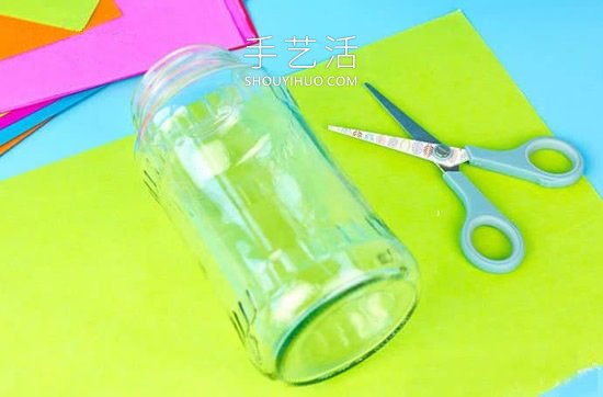 儿童手工制作万圣节玻璃瓶木乃伊的做法教程