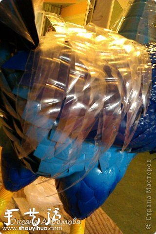 废弃塑料瓶DIY制作大公鸡的教程