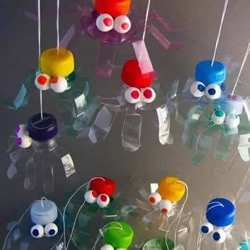 幼儿园手工小动物图片 用塑料瓶做可爱的动物