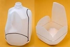 大号矿泉水瓶塑料瓶废物利用制作储物包