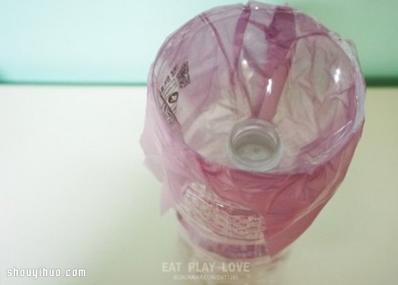 塑料瓶废物利用 自制厨房专用无异味垃圾桶