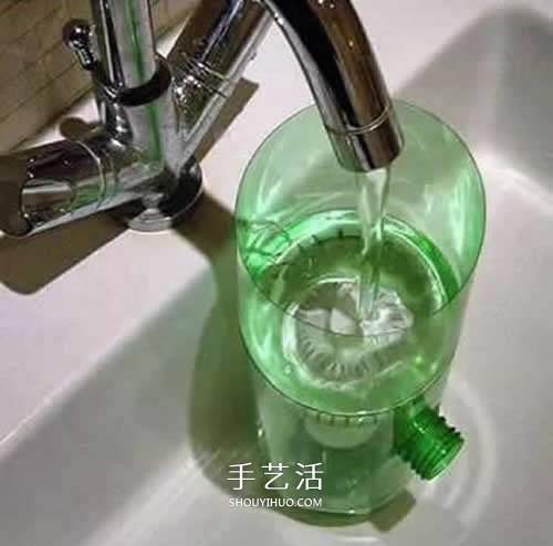 简单雪碧瓶手工制作 自制家庭净水器的方法