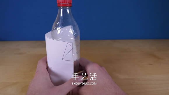 可乐瓶科技小制作 DIY橡皮筋动力飞机的方法