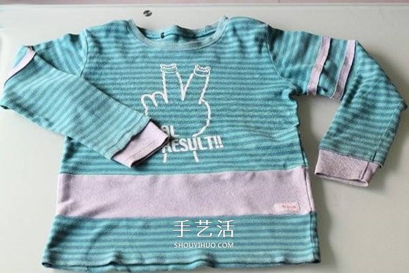 宝宝旧T恤的改造方法 让衣服赶上孩子的成长