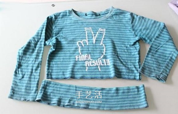 宝宝旧T恤的改造方法 让衣服赶上孩子的成长