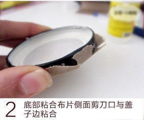 罐头盖子废物利用DIY针插的方法