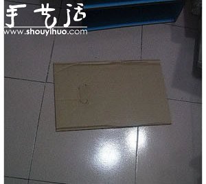 硬纸板DIY手工制作鞋柜的教程