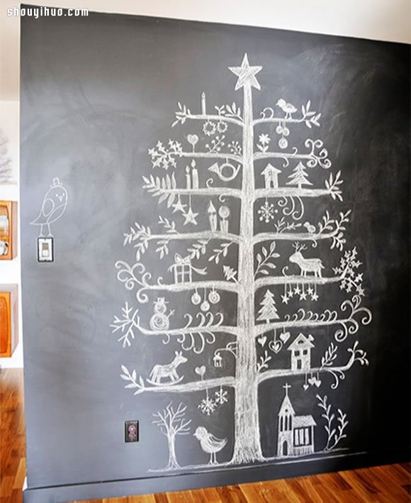20个圣诞树DIY手工制作创意 来做圣诞树吧！