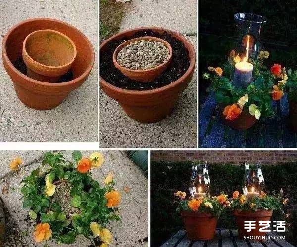 废旧物品手工DIY制作花盆的创意大全