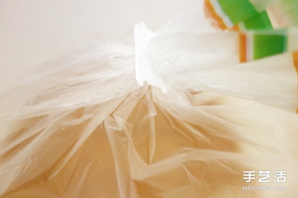 面包塑胶袋口夹废物利用 DIY制作可爱猫咪