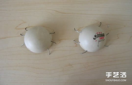 简单幼儿小手工：乒乓球制作七星瓢虫的方法
