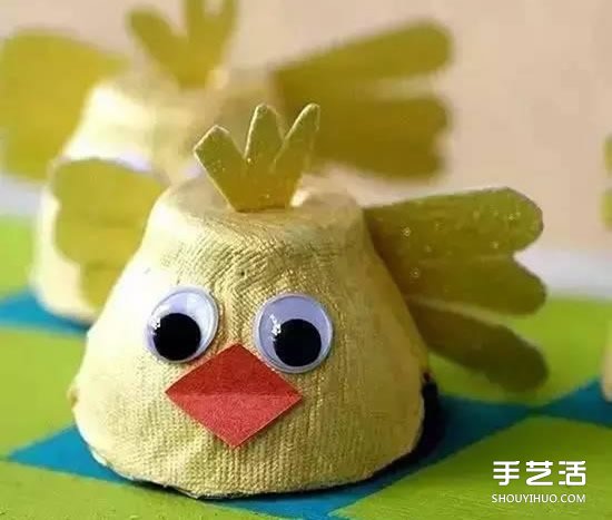 蛋托手工制作大全图片 幼儿园蛋托DIY小制作