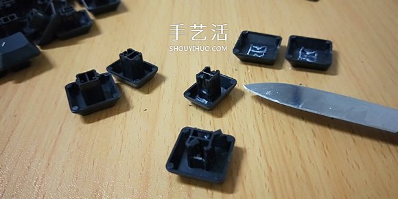 晚晨的创意DIY：废旧电脑键盘鼠标制作机器人