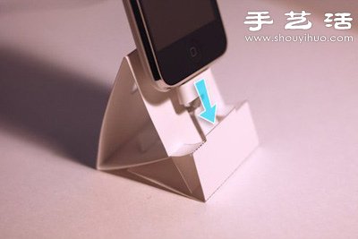 硬纸板自制iPhone底座视频教程