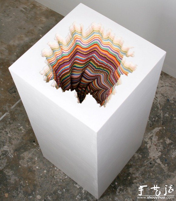 催眠手工纸雕塑