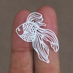 精致到令人惊叹的剪纸艺术 连羽毛都能跃然纸上