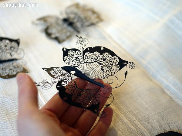 细致精巧的大师级日本剪纸艺术