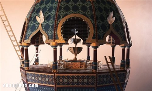灵感来自于摩洛哥文化的精美纸雕作品欣赏