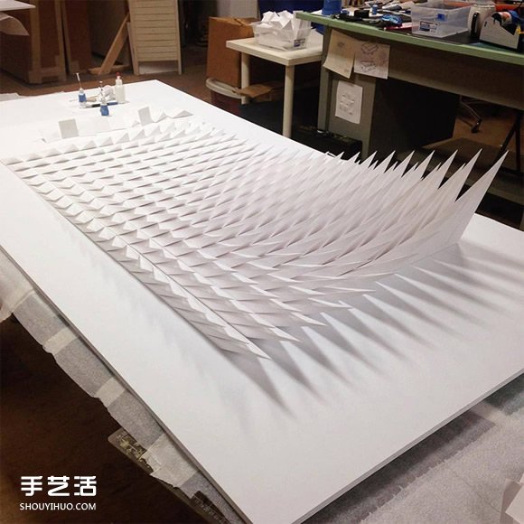立体几何纸雕作品欣赏 挑战纸艺术的极限！