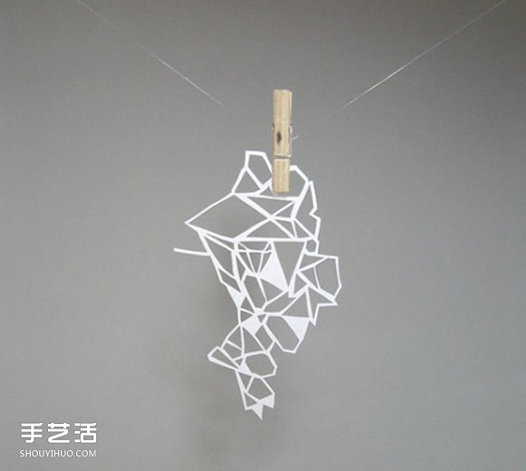 Sam的精美卡纸剪纸 不仅是爱好也是她的工作