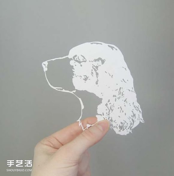 Sam的精美卡纸剪纸 不仅是爱好也是她的工作