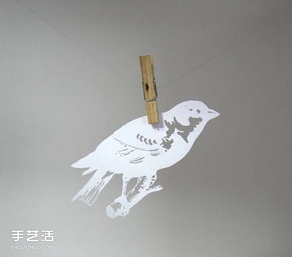 Sam的精美卡纸剪纸 不仅是爱好也是她的工作
