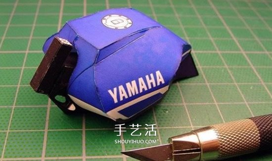 YAMAHA XJR1300 经典摩托车纸模型作品赏