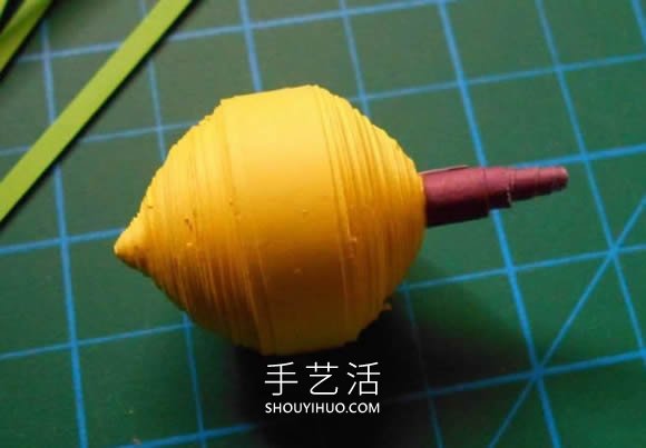 衍纸柠檬手工制作图解教程