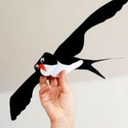 手工小燕子的制作方法 燕子手工制作图解教程