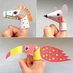 幼儿手指偶制作步骤图 简单玩具指偶制作方法