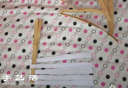 纸张编织手工制作热带鱼