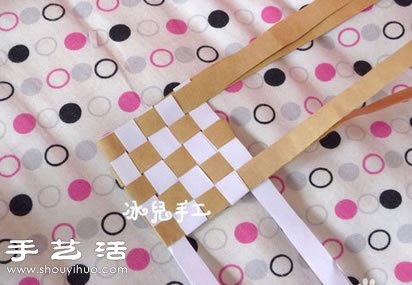 纸张编织手工制作热带鱼