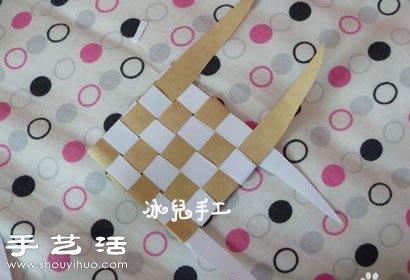 纸张编织手工制作热带鱼