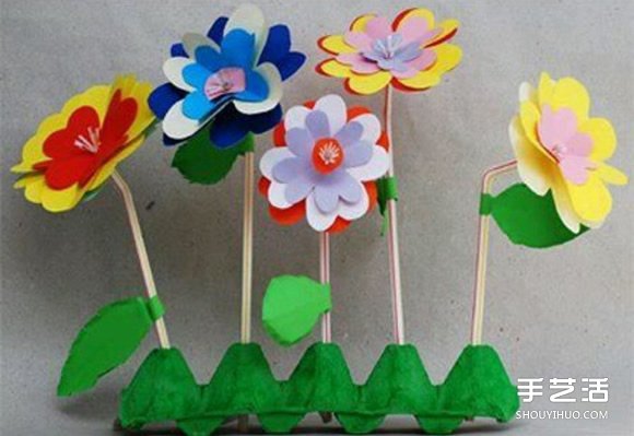 幼儿剪纸花朵的方法 简单纸花的剪纸制作教程