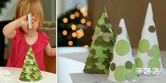 幼儿圣诞树制作方法 简单可爱的小圣诞树做法