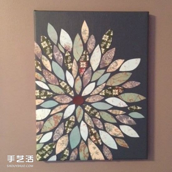 简单又漂亮手工剪纸装饰画的做法图解教程