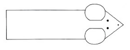 幼儿老鼠书签的做法 卡纸小老鼠书签手工制作