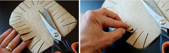 幼儿手工刺猬制作图片 简单剪纸小刺猬的做法