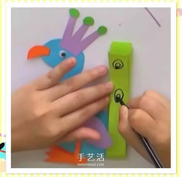 简易卡纸动物手工制作 幼儿园小朋友轻松上手