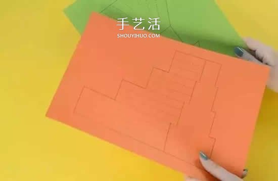 幼儿园彩色卡纸手工制作 简单DIY可爱小动物