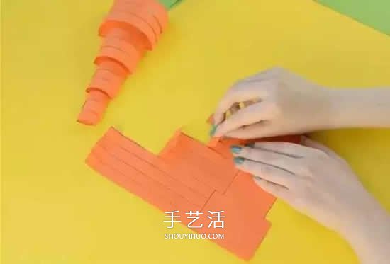 幼儿园彩色卡纸手工制作 简单DIY可爱小动物