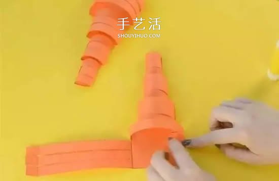 幼儿园彩色卡纸手工制作 简单DIY可爱小动物