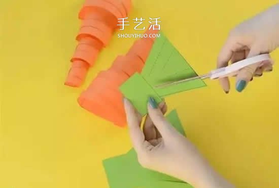 幼儿园彩色卡纸手工制作 简单DIY可爱小动物