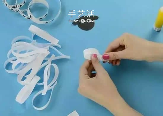 幼儿园彩色卡纸手工制作 简单DIY可爱小动物