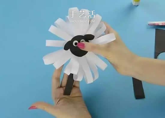 幼儿园彩色卡纸手工制作 简单DIY可爱小动物